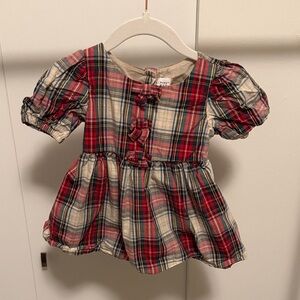 GAP Red and Blue Plaid Kids Blouse
